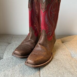 Ariat Women's Legend Western/Cowboy Boots Brown Red Sz6,5B